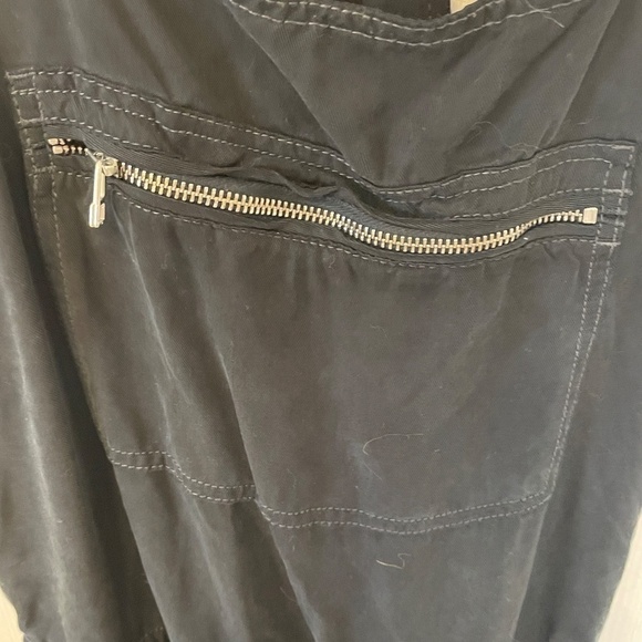 Aritzia Wilfred Valetta Black Lyocoel Overalls SZ XS - Picture 9 of 13